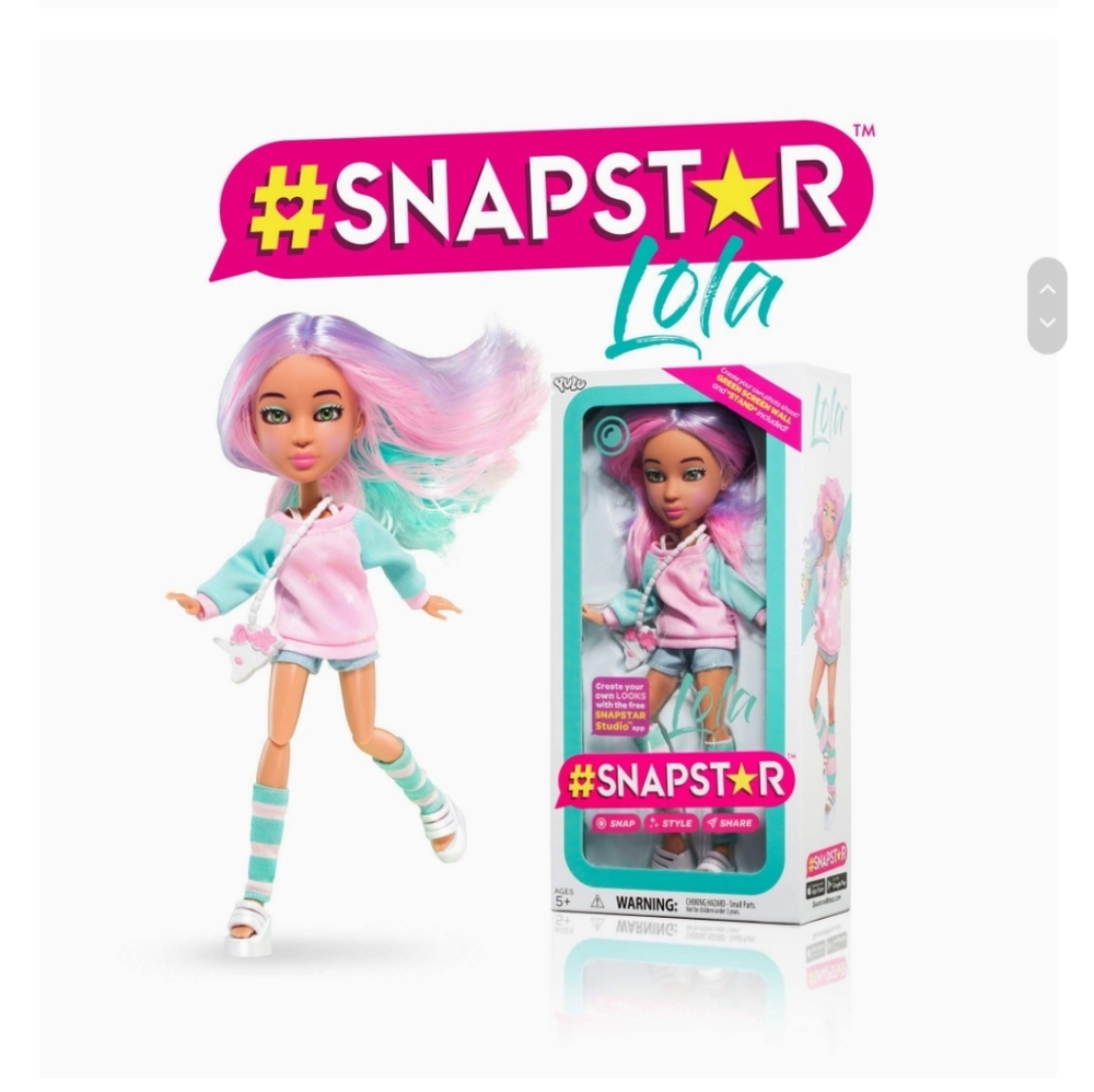 #SNAPSTAR Lola Doll Snap Style Share W/ App